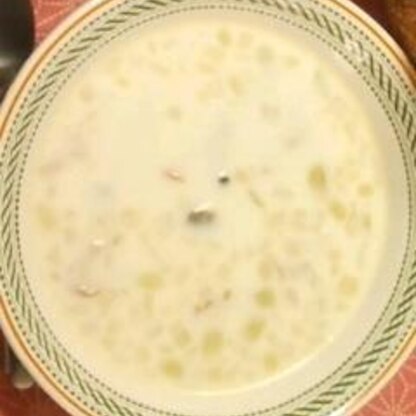 とっても美味しいスープができました☆パスタを入れても美味しくいただけそうです。